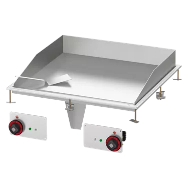 Fry-top griddle plate smooth chrom | RM - FTLD-88ETS