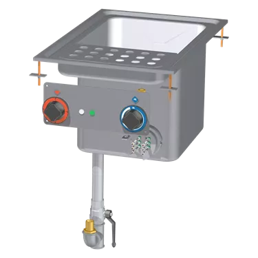 Pasta cooker drop-in electric 25 l without cabinet 400 V | RM - CPD-64ET