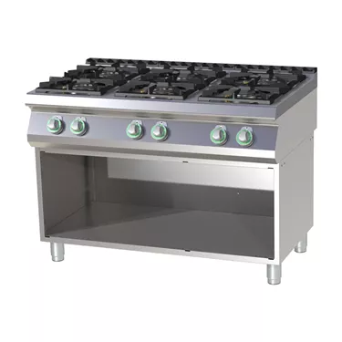 Cooking range gas on open cabinet | RM - SP 7120 G
