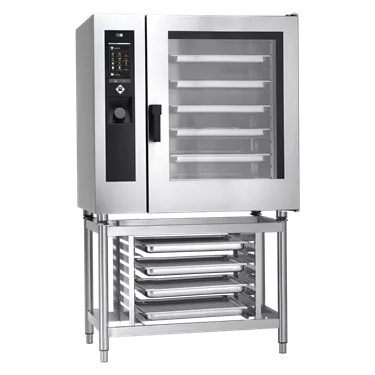 Combi convection steam oven STEAMBOX gas 10x GN 2/1 automatic cleaning boiler | RM - STBB 1021 G