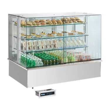 Chilled display unit GN 4-1/1 drop-in, opening to the sides | RM - SL PLATINUM+ 4 DS