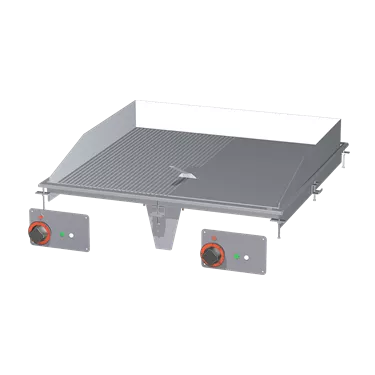 Fry-top griddle plate combined | RM - FTLRD-88ET