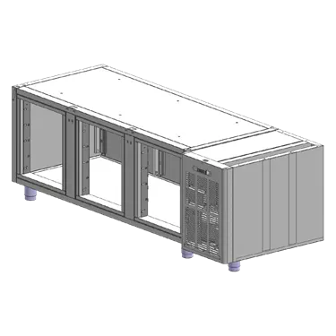 Box SM 3D freezing counter stainless steel | RM - SM 3 KOR