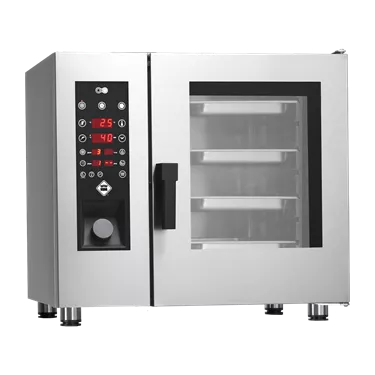 Combi convection steam oven STEAMBOX electric 6x GN 1/1 touch screen direct steam 400 V | RM - SDBD 0611 E