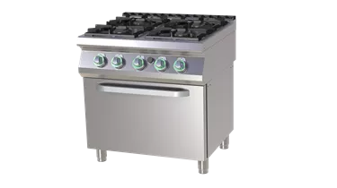 Cooking range gas with oven 2/1 | RM - SPBT 780/21 G