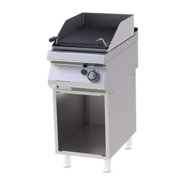 Lava stone grill gas on open cabinet | RM - GL 740 G