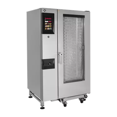 Convection oven STEAMBOX gas 20x GN 1/1 boiler Color touch screen Automatic cleaning 10" display | RM - STMB 2011 G