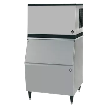 Water-cooled ice maker American ice cubes 215 kg / 24 h + hopper 200 kg | RM - N 215 WZ