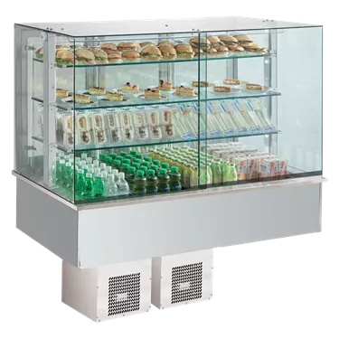 Chilled display unit GN 3-1/1 drop-in, opening to the sides | RM - SL PLATINUM+ 3 DS