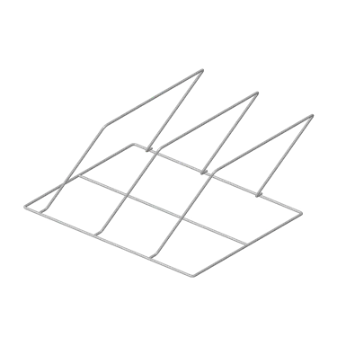 Inox insertion for rack 50x50 for washing 3 pcs GN1/1-100 forNT,TT | RM - VN-3GN-1/1-100